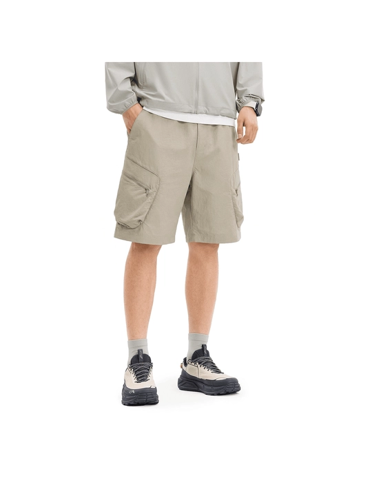 Erkaklar shortisi Li-Ning AKSW011 AT DRY Water Resistant Outdoor