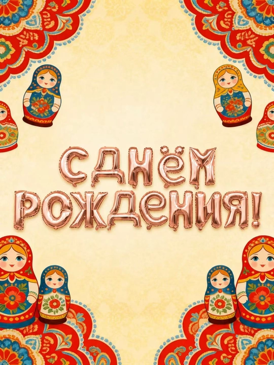 Шарики воздушные "С днем рождения", набор воздушных шаров для праздника, фотозона - 