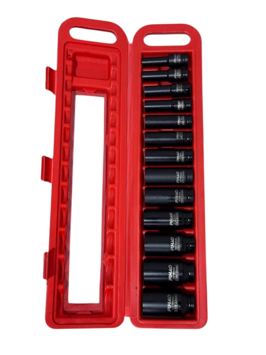 Zarbdor uzaytirilgan boshchalar to'plami 13 ta buyum, 10-32 mm
