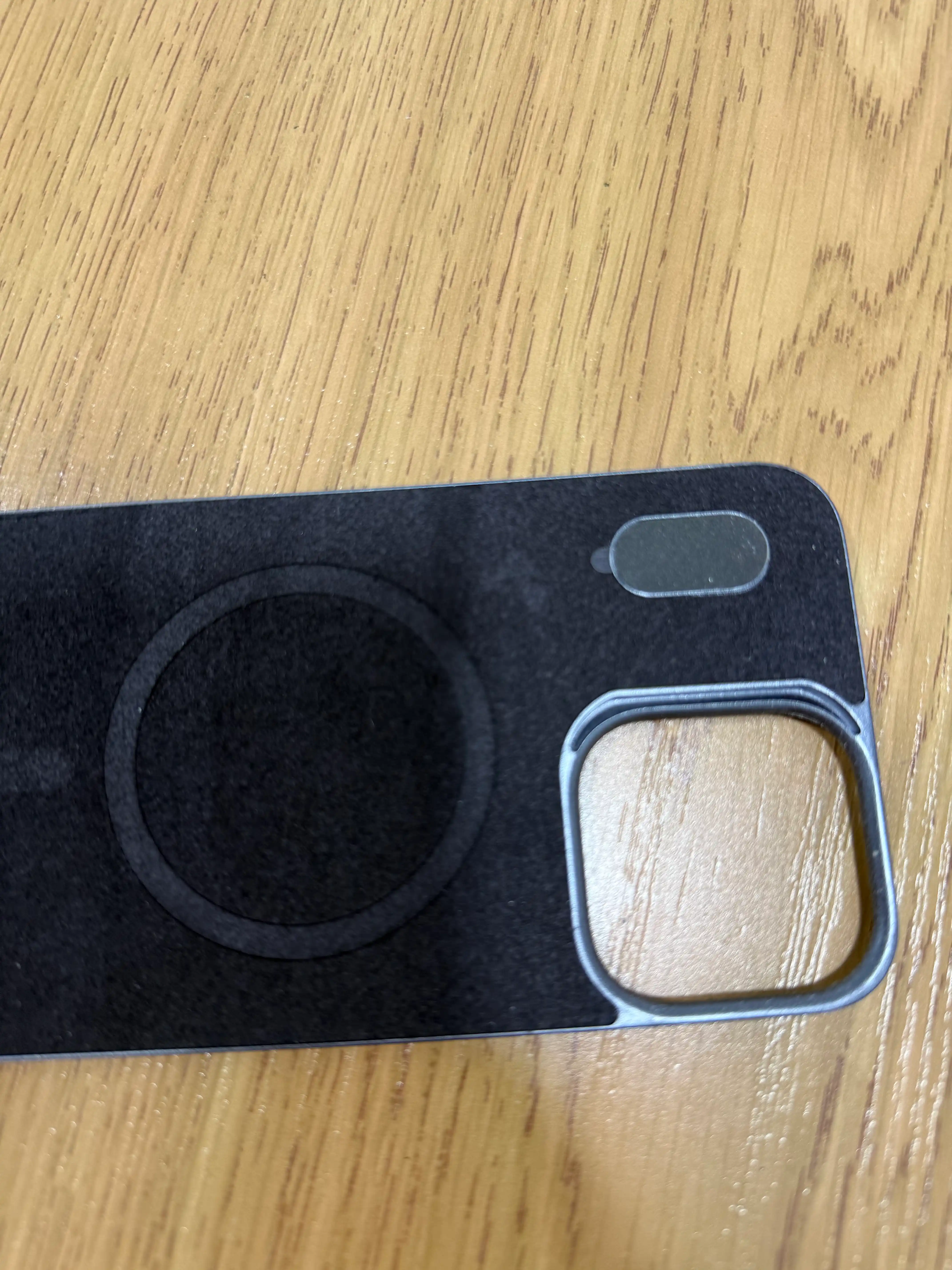 IPhone uchun magnitli orqa panel MagSafe, karbon chexol qo'shimchasi, Magnetic Backplate