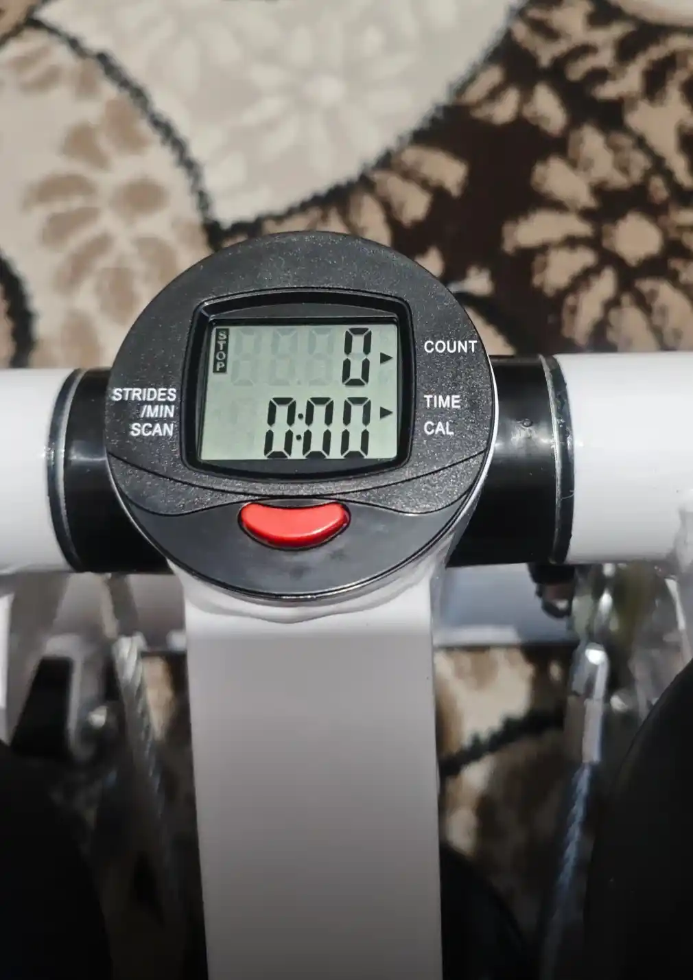 Mini stepper tutqichli, qadam va kaloriya hisoblagich bilan