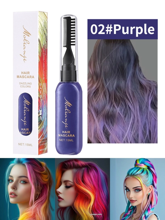 Soch bo'yog'i, Hair Mascara, 15 ml 48 soatli soch boyog'i - 