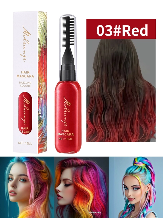 Soch bo'yog'i, Hair Mascara, 15 ml 48 soatli soch boyog'i - 