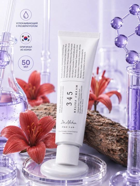 Dr. Althea 345 Relief Cream, успокаивающий и увлажняющий крем для лица