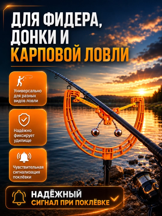 Колокольчики для рыбалки, сигнализатор клева, 1, 3, 5 шт