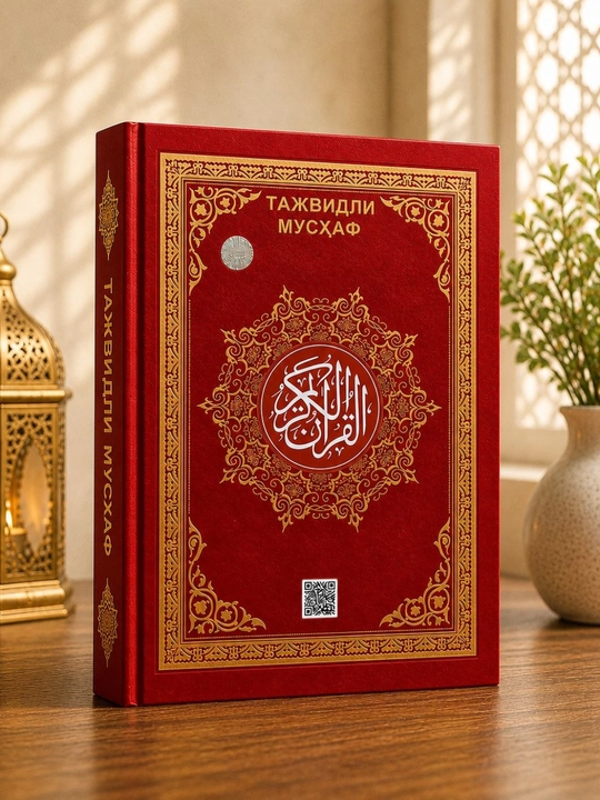 Tajvidli Mus’haf Qur’on, Premium Nashr, Katta Hajmli, 25x35
