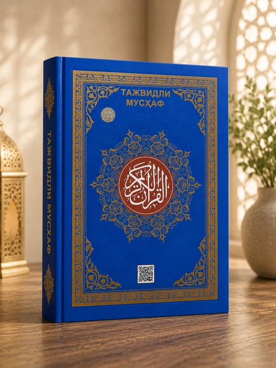 Tajvidli Mus’haf Qur’on, Premium Nashr, Katta Hajmli, 25x35