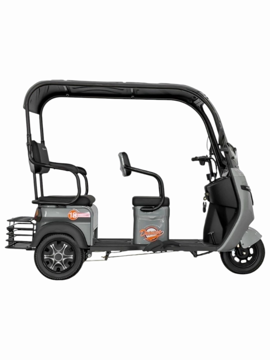 Skuter-tust avtomobili Drongo E033 elektr uch g‘ildirakli 650W 60–80km 30km/soat - 