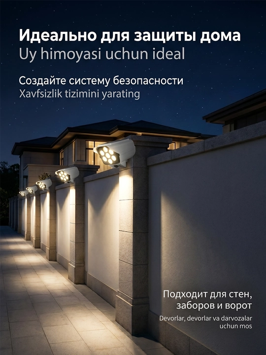 Harakat sensori va masofadan boshqarish pulti bilan jihozlangan
