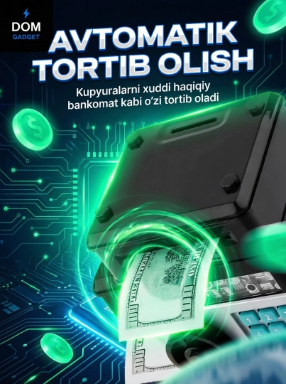 Bolalar uchun pul seyfi-g'aladon, kodli qulf va musiqali 4.8 
