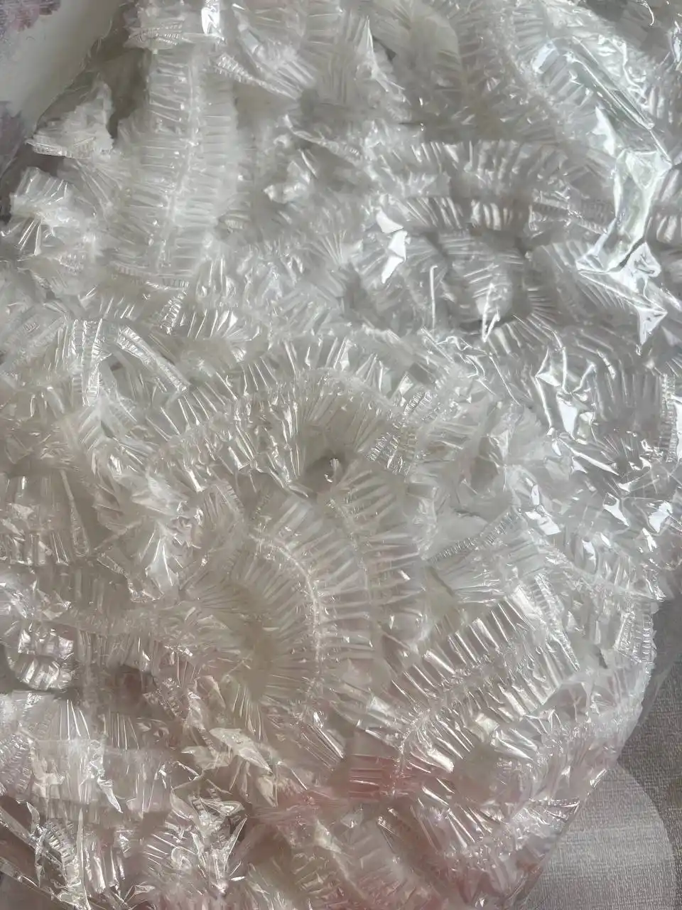 Многоразовые эластичные стрейч-пакеты, бахилы для хранения продуктов питания