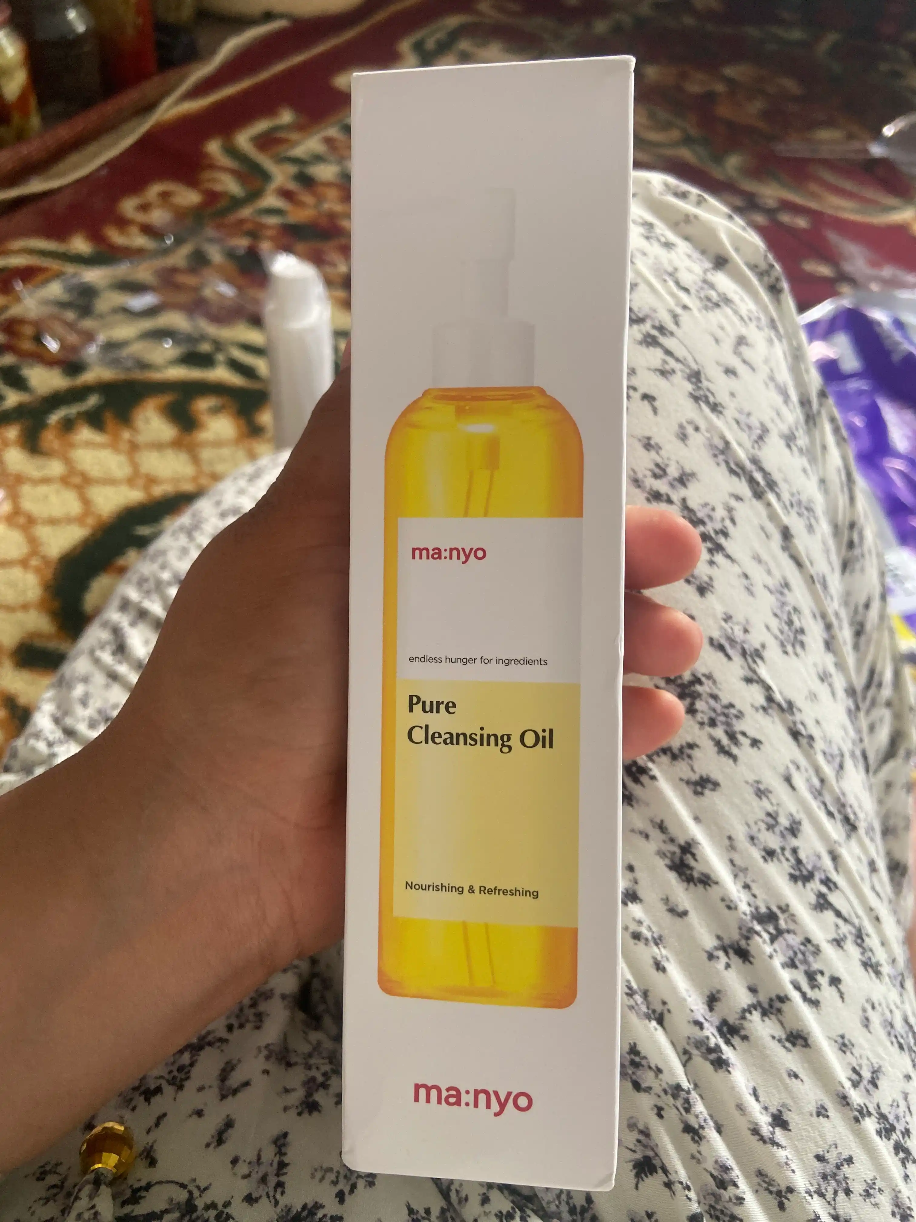 Gidrofil moyi Manyo, Pure Cleansing Oil, oziqlantiruvchi va yangilash, 200 ml