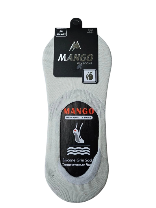Mango Men paypoqlari - silikon himoya bilan yuqori sifatli erkaklar paypoqlari - 