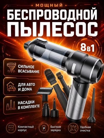 Портативный пылесос для автомобилья — OPTOMX-S6693APLUS