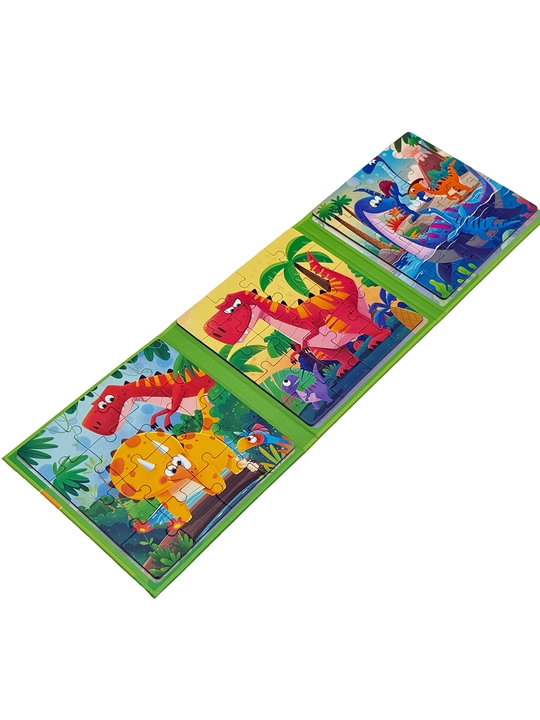 Spell Books Dinosaur World – развивающая книга-пазл с динозаврами для детей