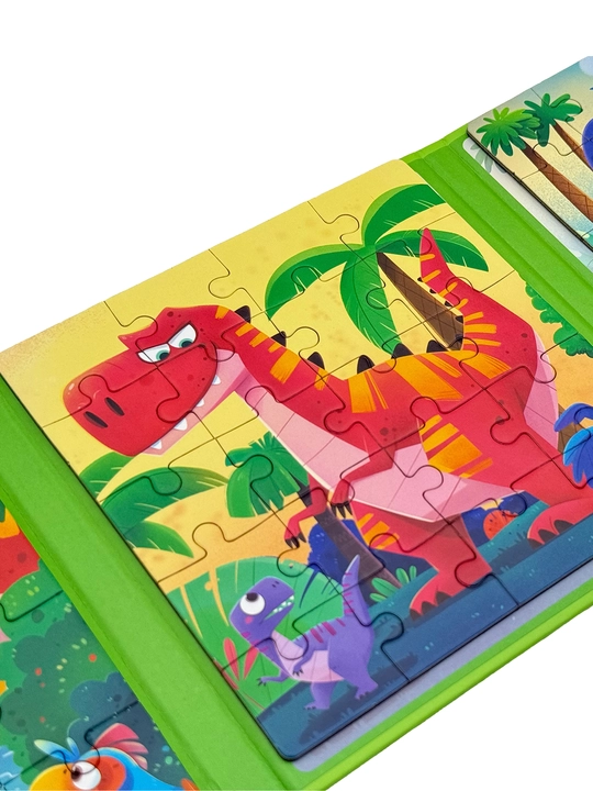 Spell Books Dinosaur World – развивающая книга-пазл с динозаврами для детей