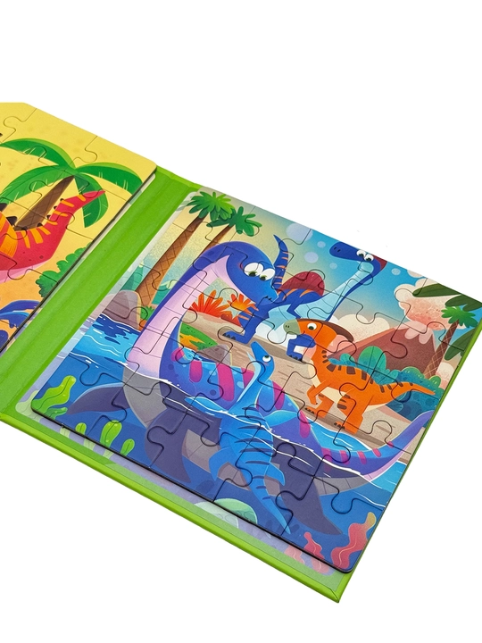 Spell Books Dinosaur World – развивающая книга-пазл с динозаврами для детей