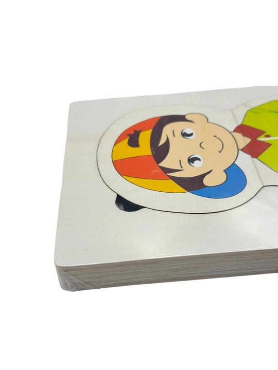 Yog‘och Anatomik Puzzle – Inson tanasi tuzilishini o‘rgatuvchi rivojlantiruvchi o‘yin