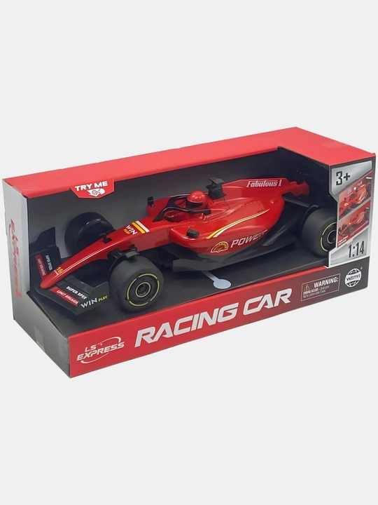 Formula 1 o‘yinchoq poyga mashinasi inersion mexanizm va 1:14 tovush bilan - 