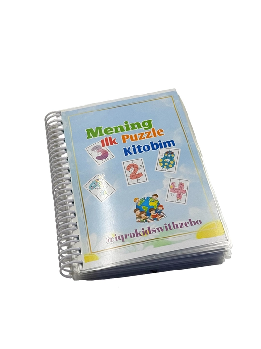 “Mening ilk puzzle kitobim” – Bolalar uchun ta’limiy sonli puzzle albomi