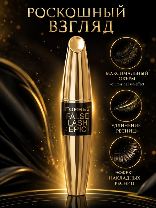 Тушь для ресниц Eyelashes dream FALSE LASH EPIC EXTREME, 100 мл - 