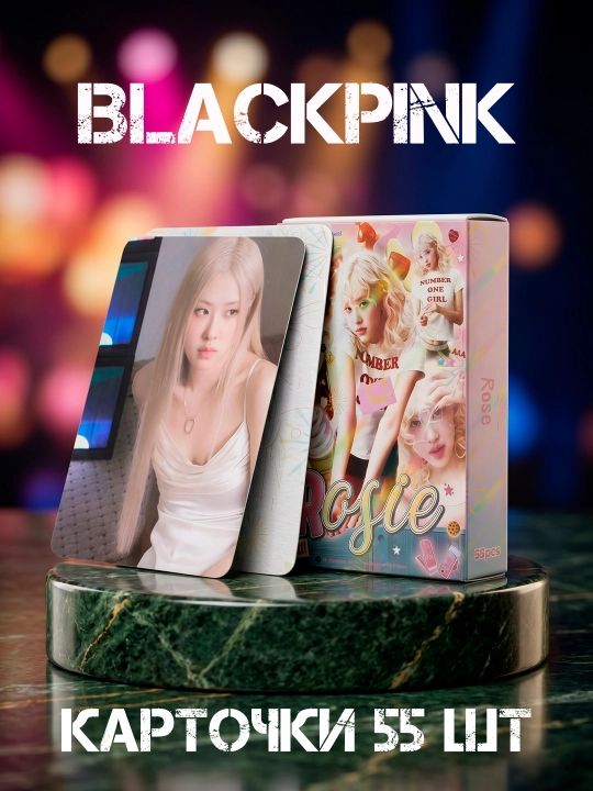 LOMO карты, BLACKPINK карточки, коллекционные карты k pop, 55 шт, Jenny, Jisoo, Rose, Lisa - 