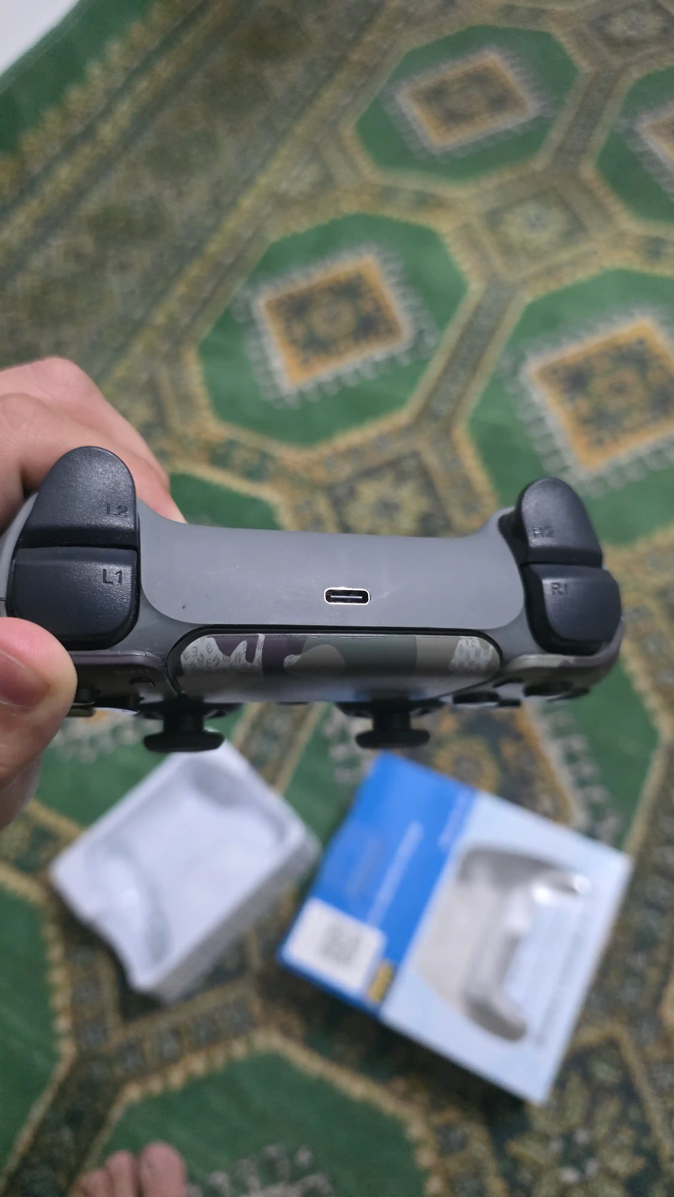 Joystik PS4, Android, iOS, PC uchun simsiz PS4 geympad, joystik