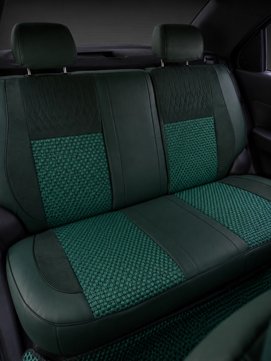 Чехол для автокресел Alfa-New, кожаный и тканевый, Lacetti, Damas, Cobalt, Spark