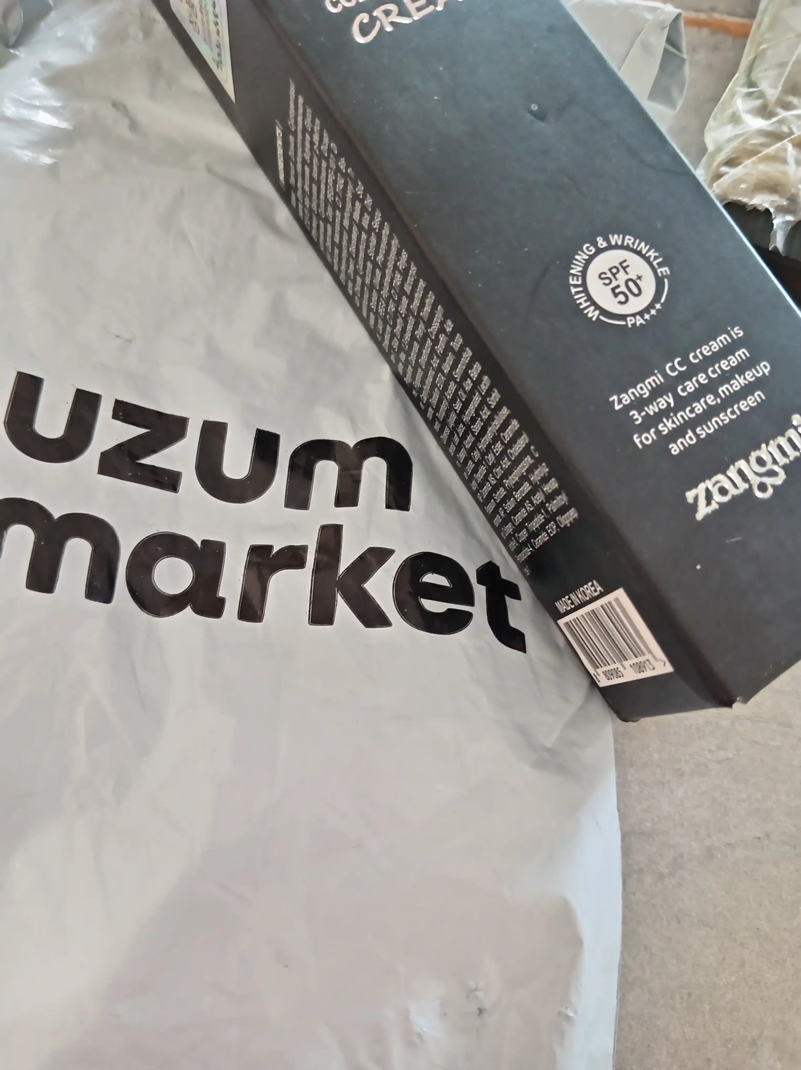 CC krem ZANGMI SPF 50 – yuz uchun spf, quyoshdan himoya va tonal parvarish birga