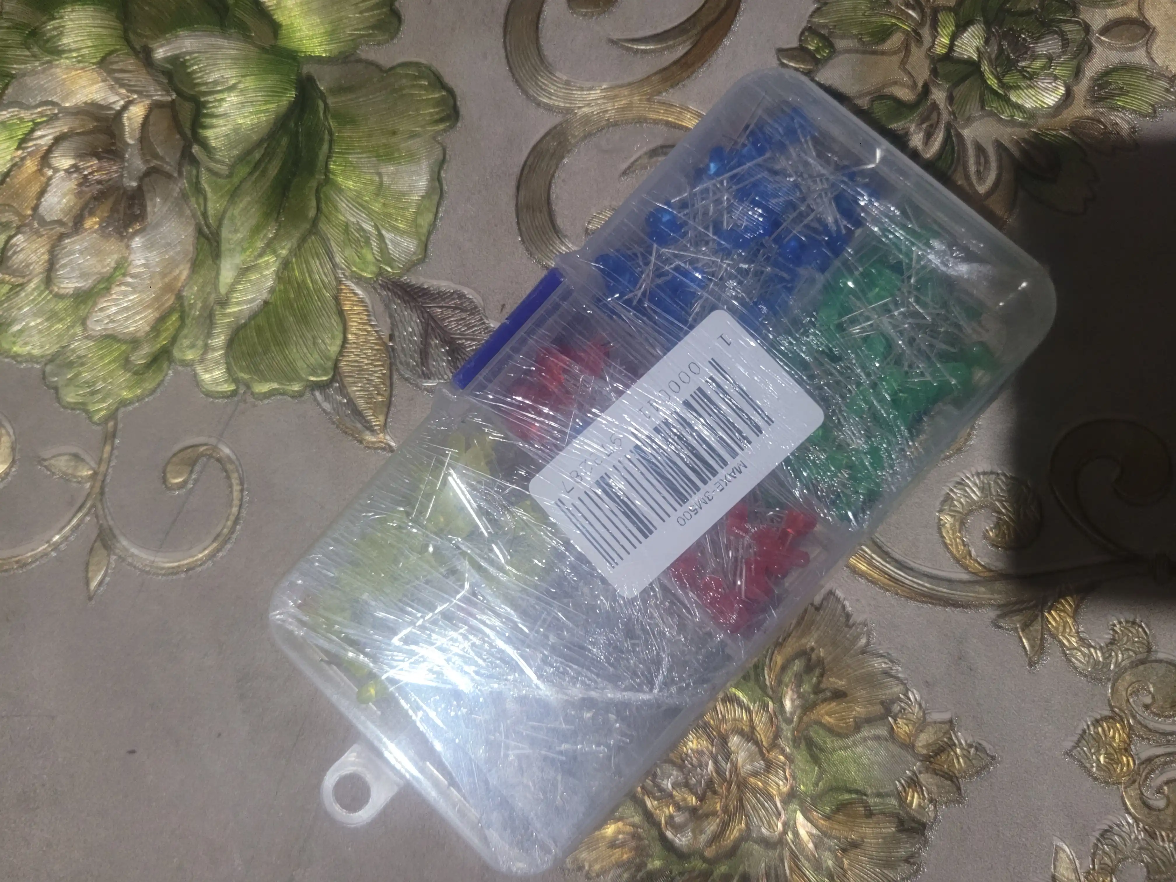 LED to'plami, 500 dona, 5 rang 100 donadan 3MM LED