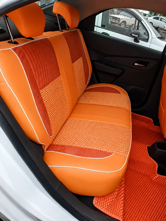 Чехол для автокресел Alfa-New, сидение кожаный и тканевый Lacetti, Damas, Cobalt, Spark