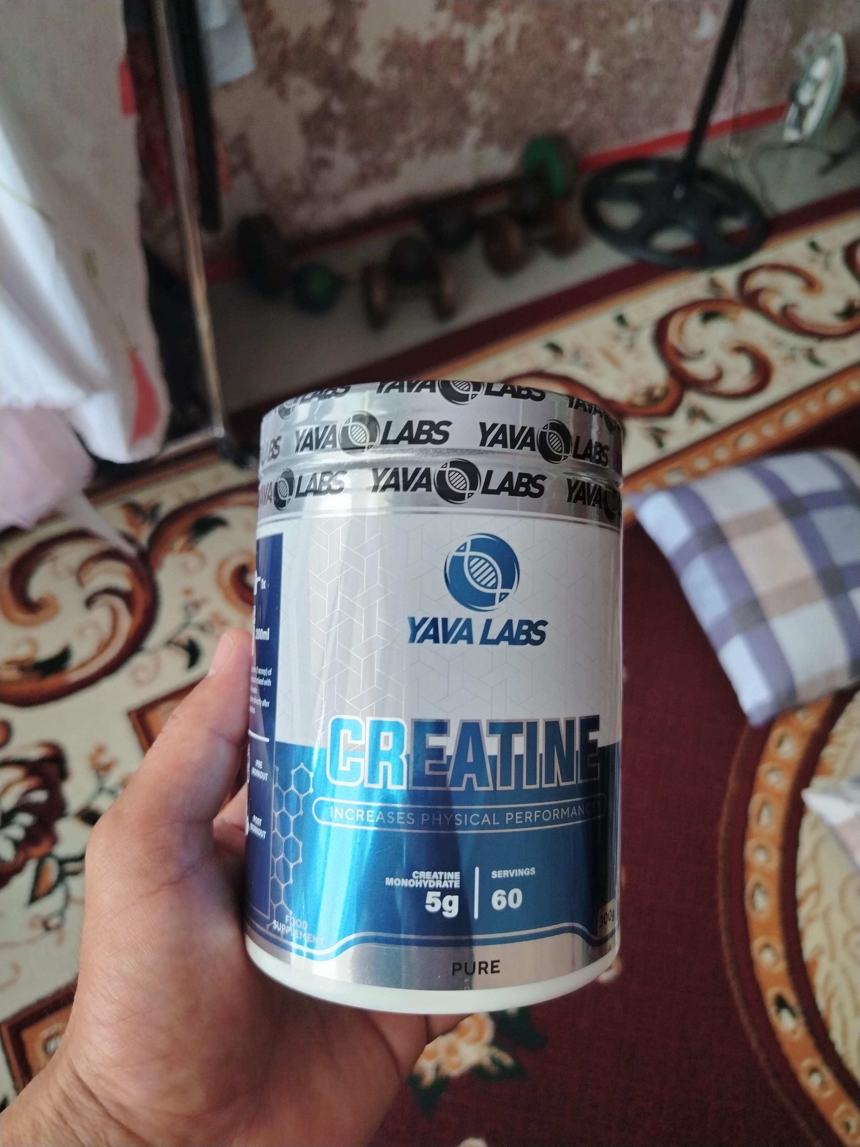 YAVA LABS CREATINE kukun, kapsula, mazza qo'shilgan