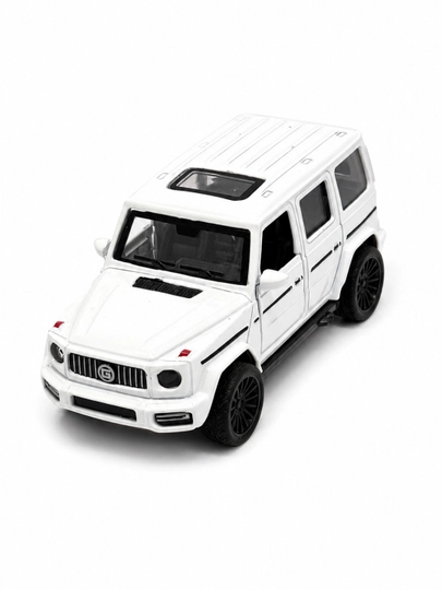 Коллекционная модель внедорожника G-Class — JIZZAXL-GELIIK02-БЕЛЫЙ