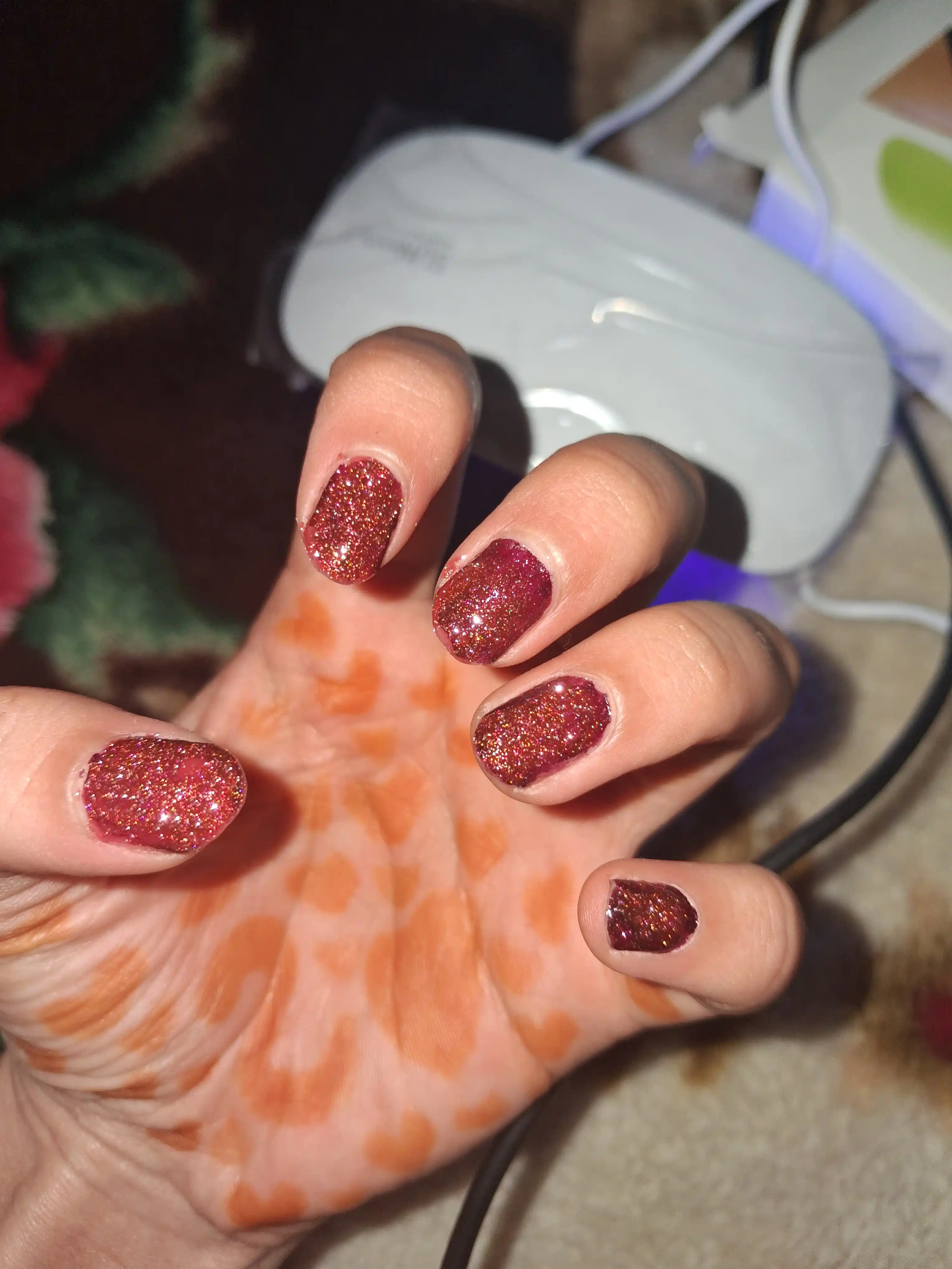 Мини LED лампа для маникюра и педикюра, для сушки ногтей