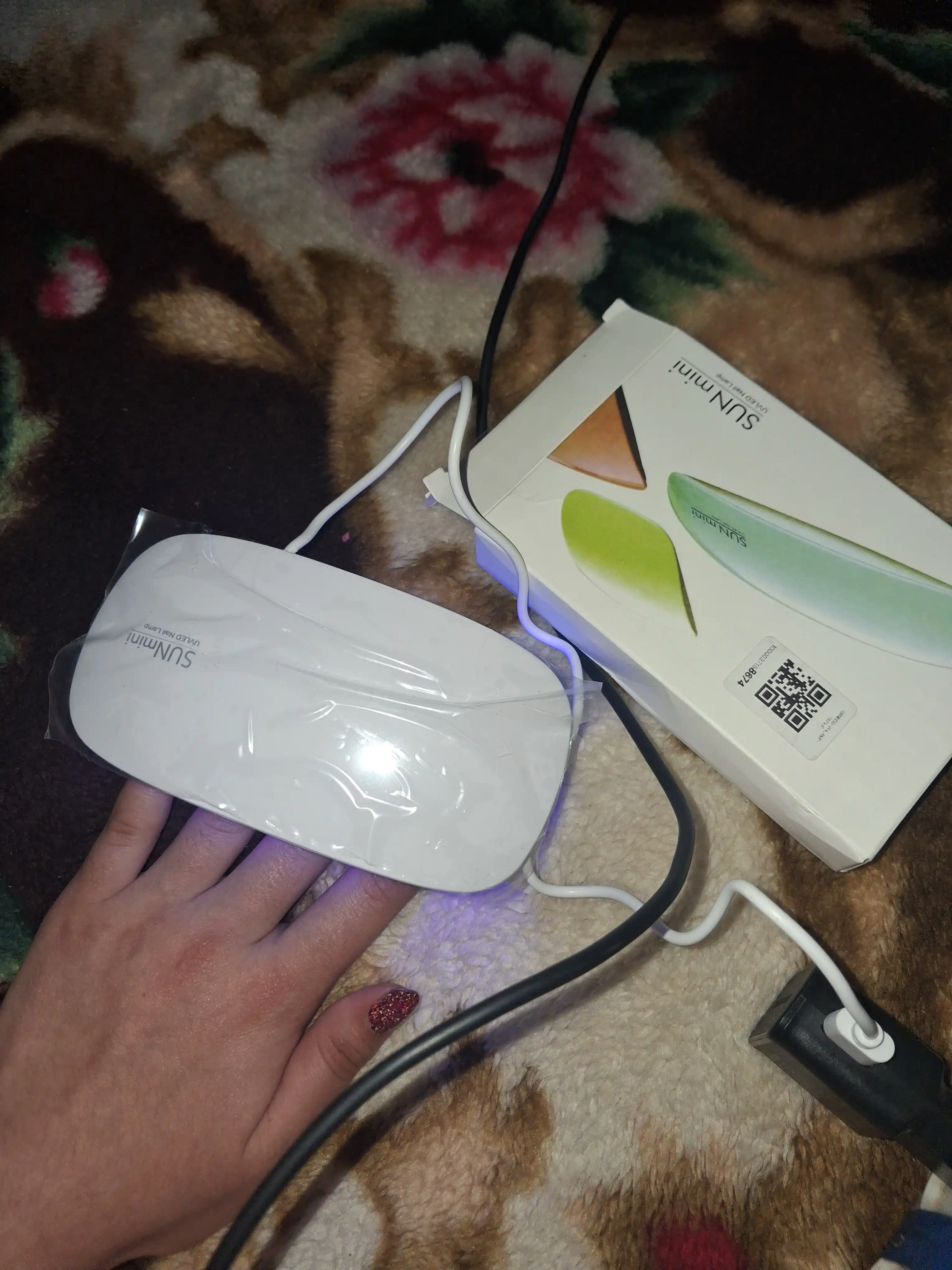 Мини LED лампа для маникюра и педикюра, для сушки ногтей