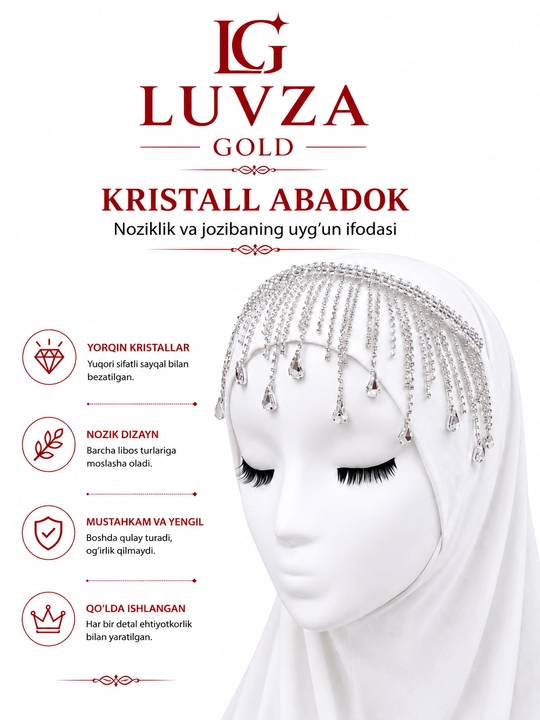 Abadok diyadema tilaqosh juleta qizlarga tuyga - 