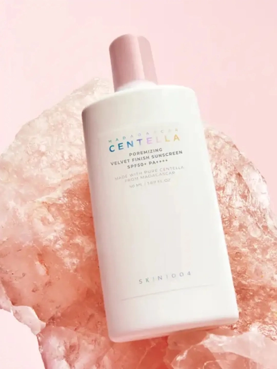 Madagascar Centella Skin 1004 SPF50+ yuz uchun quyoshdan himoya qiluvchi krem