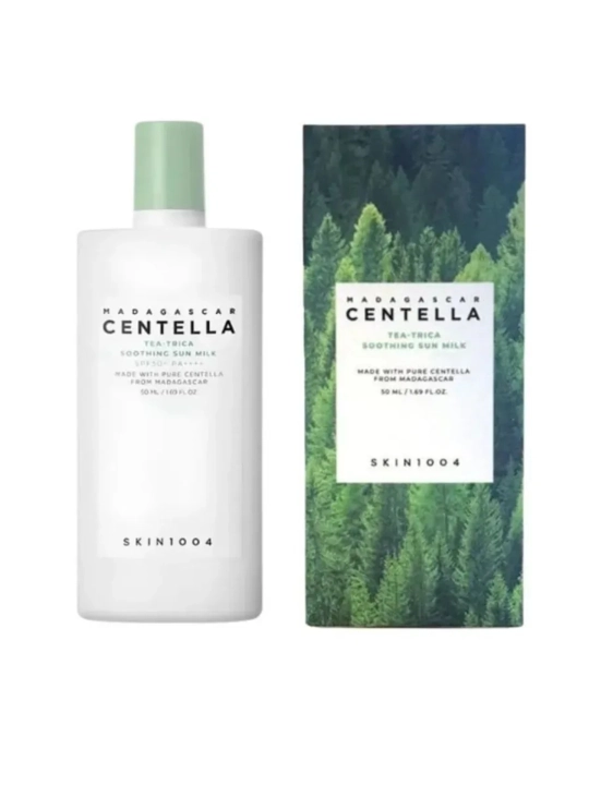Madagascar Centella Skin 1004 SPF50+ yuz uchun quyoshdan himoya qiluvchi krem - 