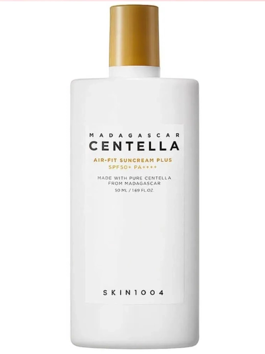Madagascar Centella Skin 1004 SPF50+ yuz uchun quyoshdan himoya qiluvchi krem - 