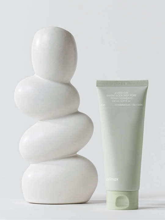 Celimax Ji Woo Gae Baking Soda Deep Pore Foam Cleansing – tozalovchi yuz ko‘pigi 150ml