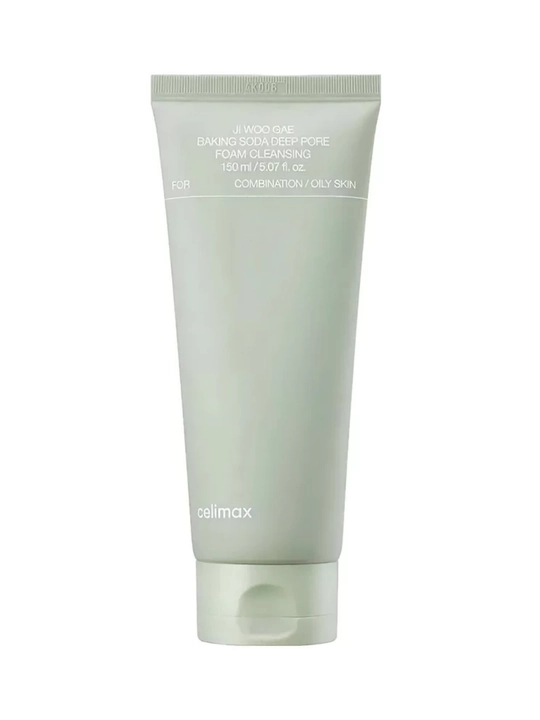 Celimax Ji Woo Gae Baking Soda Deep Pore Foam Cleansing – tozalovchi yuz ko‘pigi 150ml - 