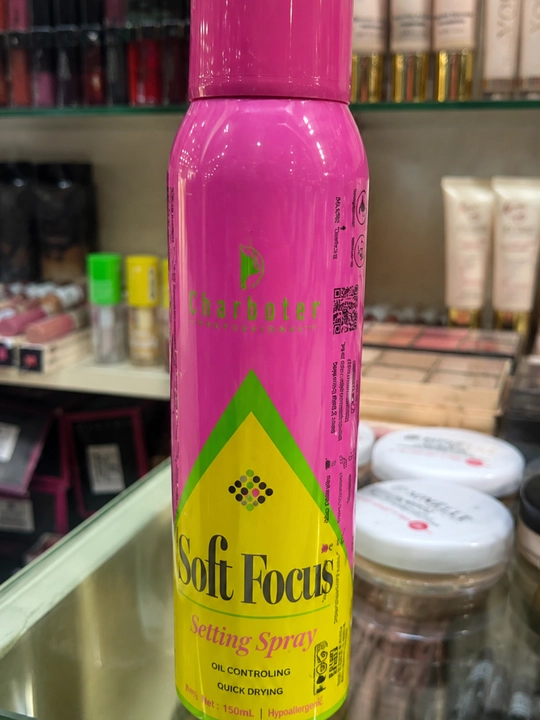 Макияж, фиксатор спрей матирующий увлажняющий качество Character Soft Focus Setting Spray