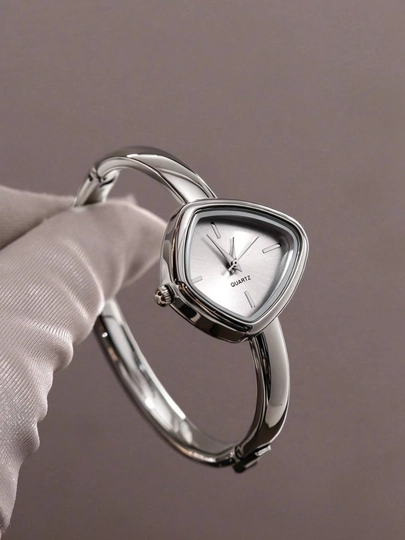 Женские наручные часы – Elegant Silver Bracelet