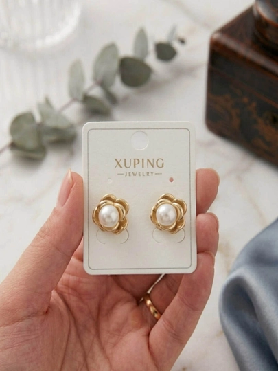 Серьги Xuping Jewelery — SHEERIK-MJXUPINGSERGI-ГОРЧИЧ