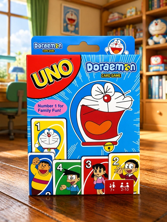 UNO Doraemon Card Game, карточная игра - 