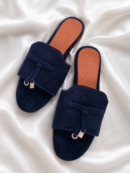 Ayollar poyabzali, premium stil oyoq kiyim, ayollar tapochkasi, LORO PIANA