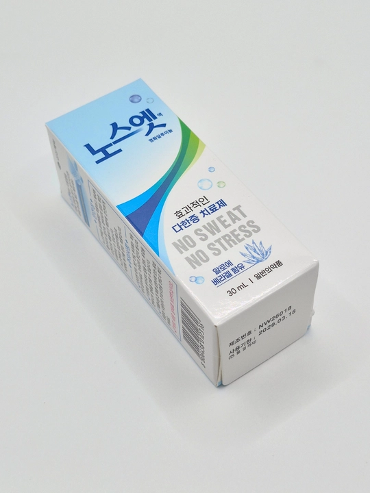 Terlashga qarshi Koreya sharikli antiperspiranti No Sweat No Stress, 30 ml