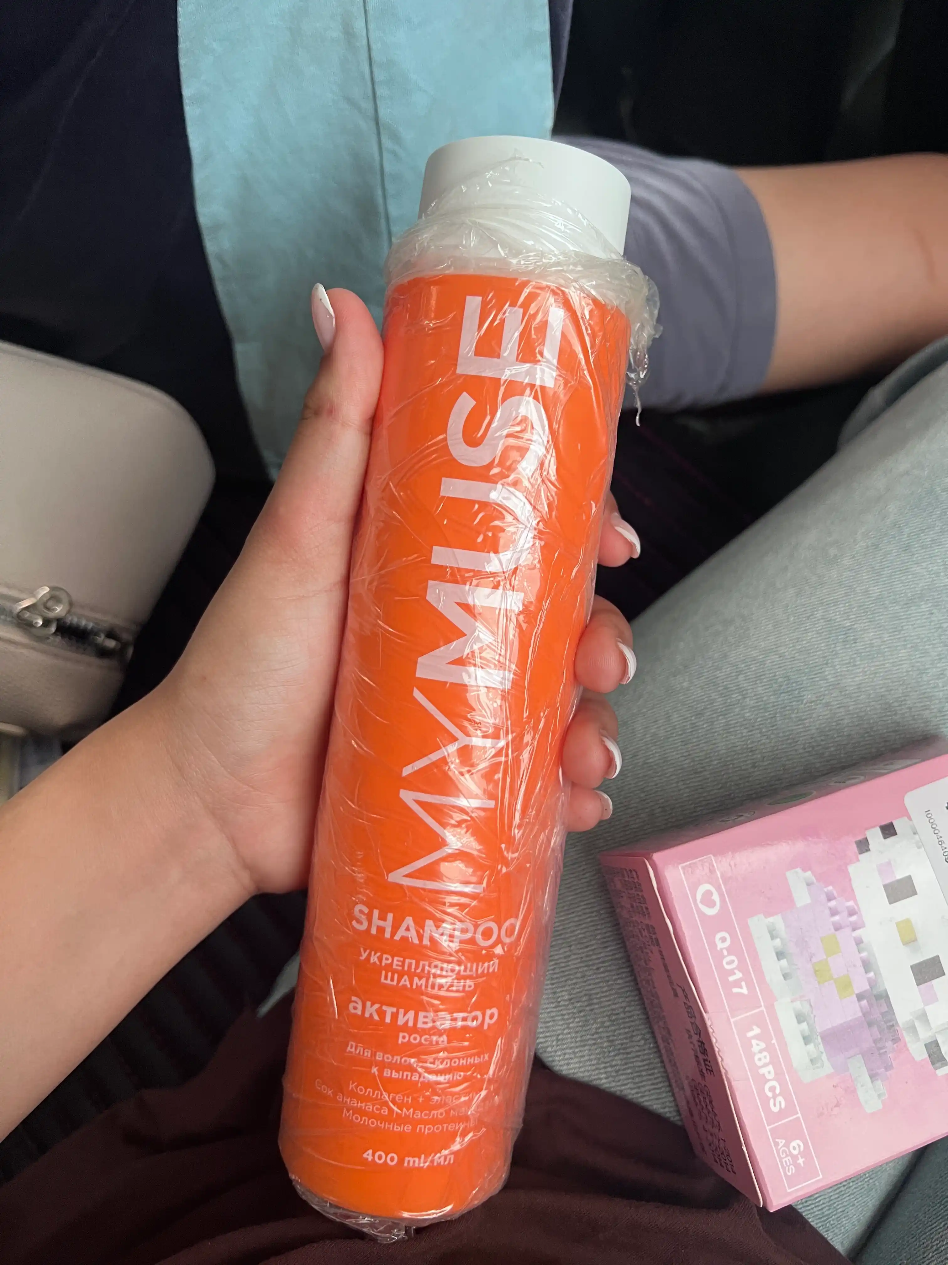 MyMuse mustahkamlovchi shampun, o'sish faollashtiruvchisi, 400 ml