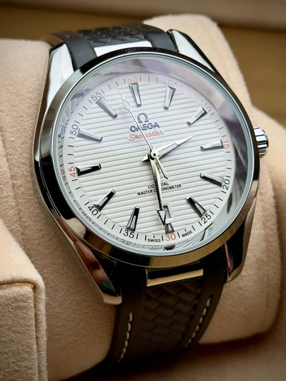Мужские часы с автоподзаводом, механические, стиль Omega Seamaster