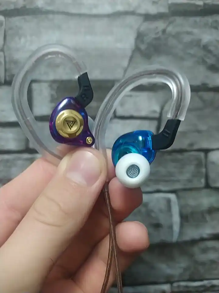 QKZ AK6 SRS проводные внутриканальные наушники с микрофоном, Hi-Fi звук, глубокий бас